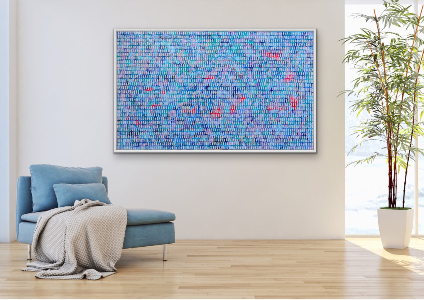 Search for serenity | 60" x 36" | Acrylic on canvas