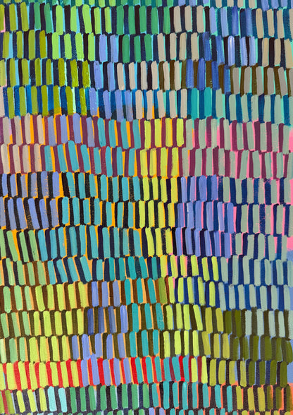 Inner light | 48" x 36" | Acrylic on canvas