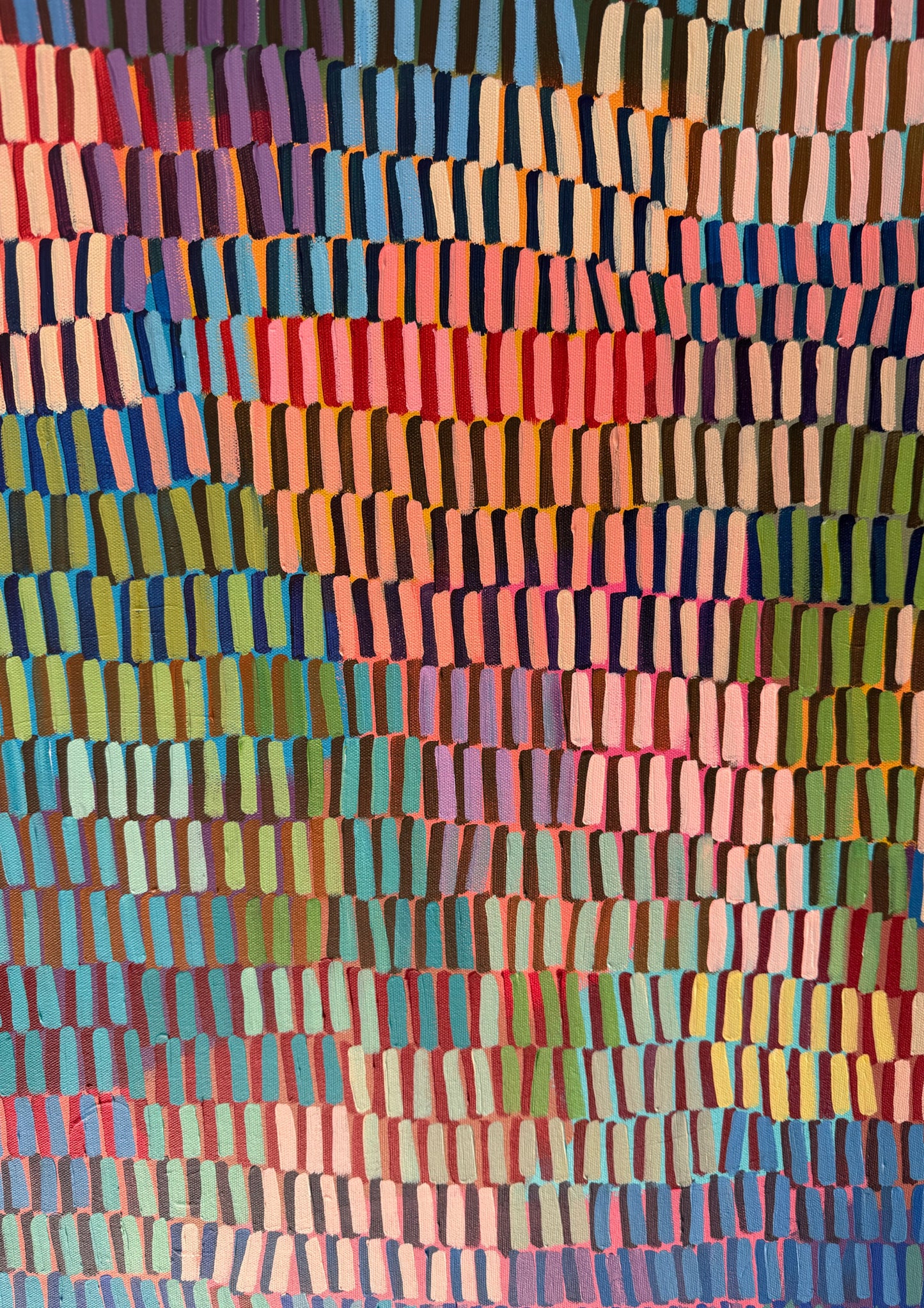 Since I found you | 36" x 48" | Acrylic on canvas