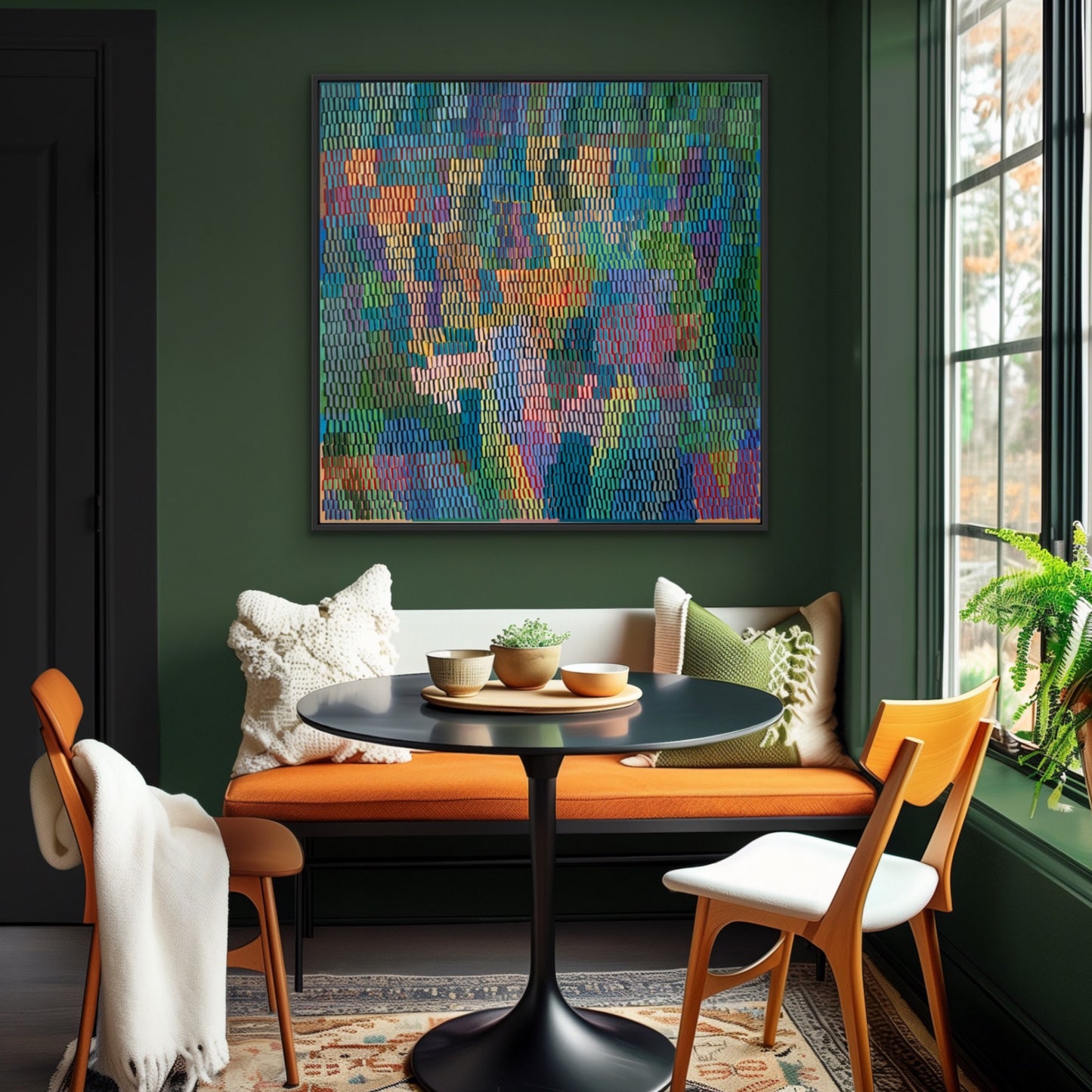 Flourish | 48" x 48" | Acrylic on canvas