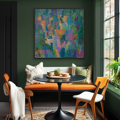 Flourish | 48" x 48" | Acrylic on canvas