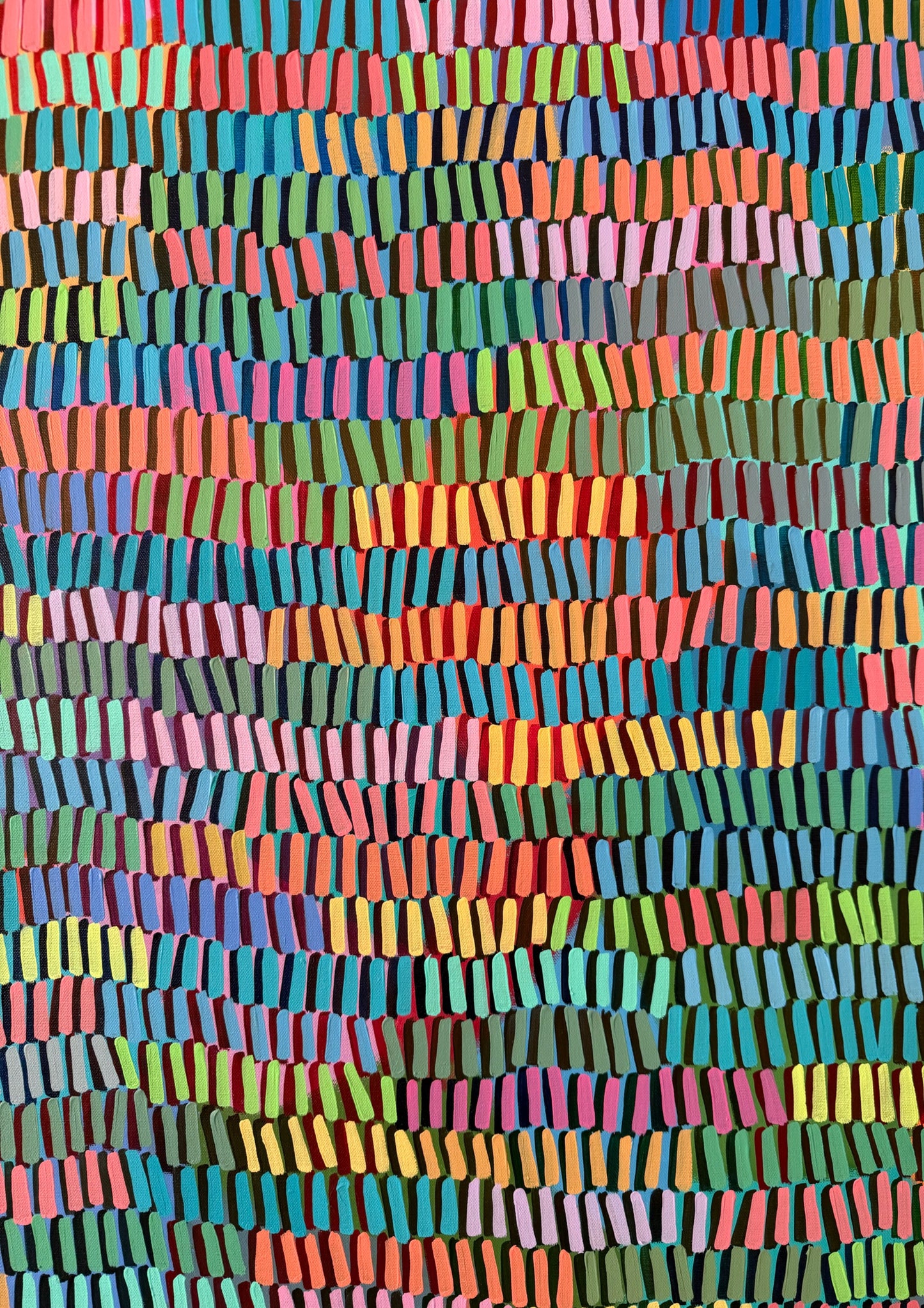 It's Funday | 60" x 60" | Acrylic on canvas