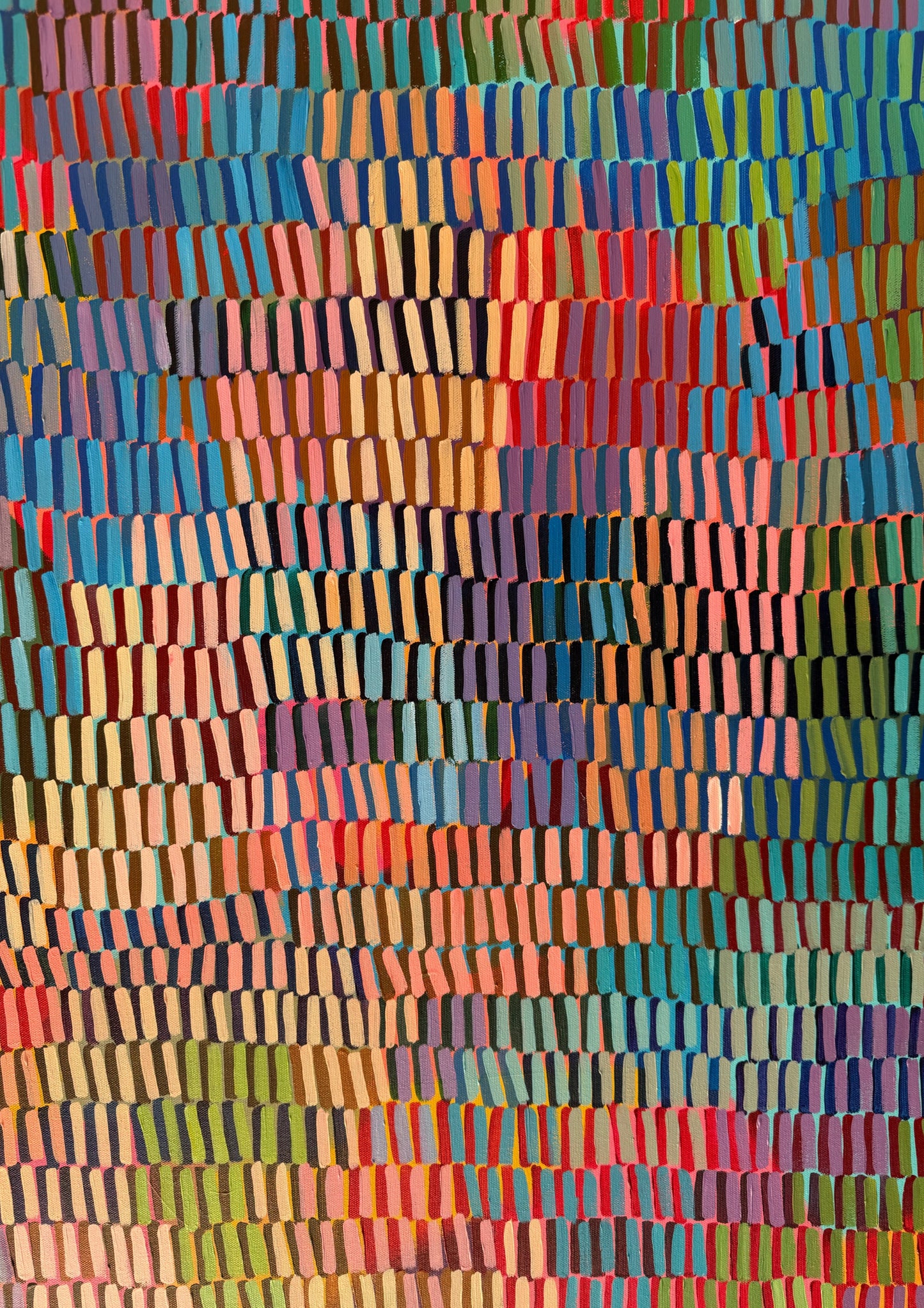 Since I found you | 36" x 48" | Acrylic on canvas