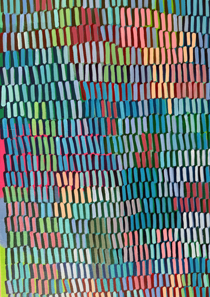 Sway with me | 36" x 36" | Acrylic on canvas