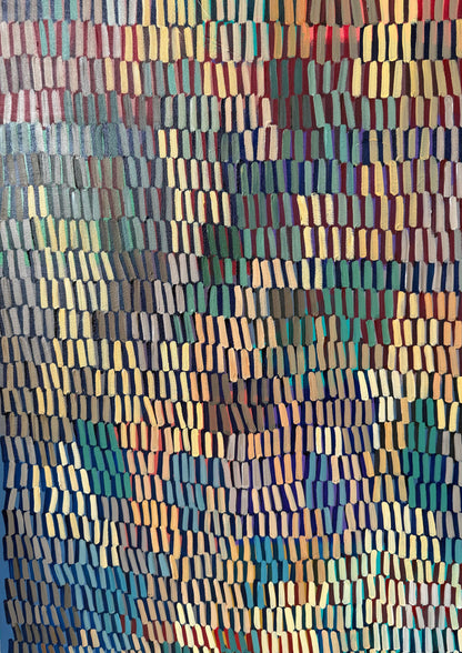 Celebrating life | 36" x 60" | Acrylic on canvas