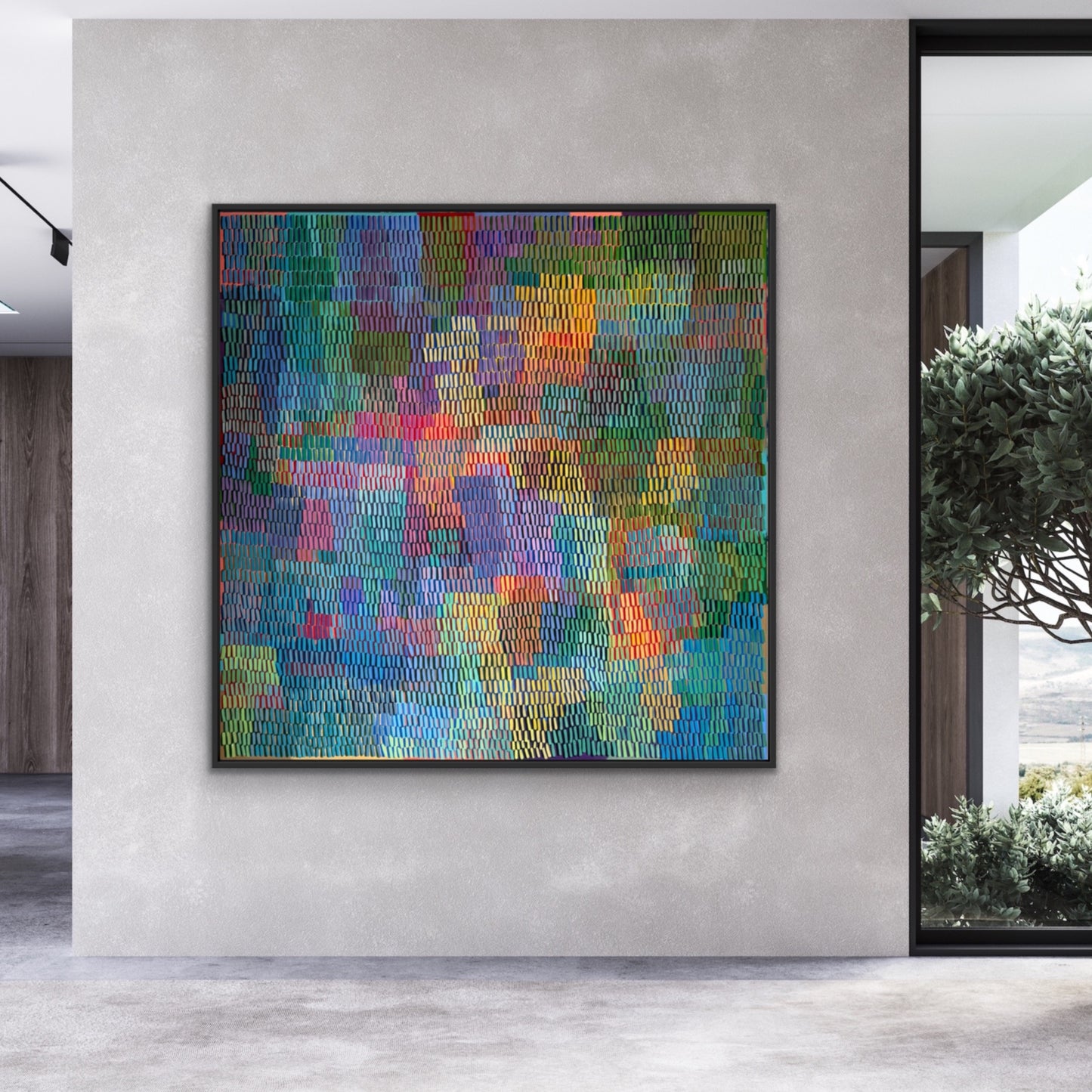 Nurture | 60" x 60" | Acrylic on canvas