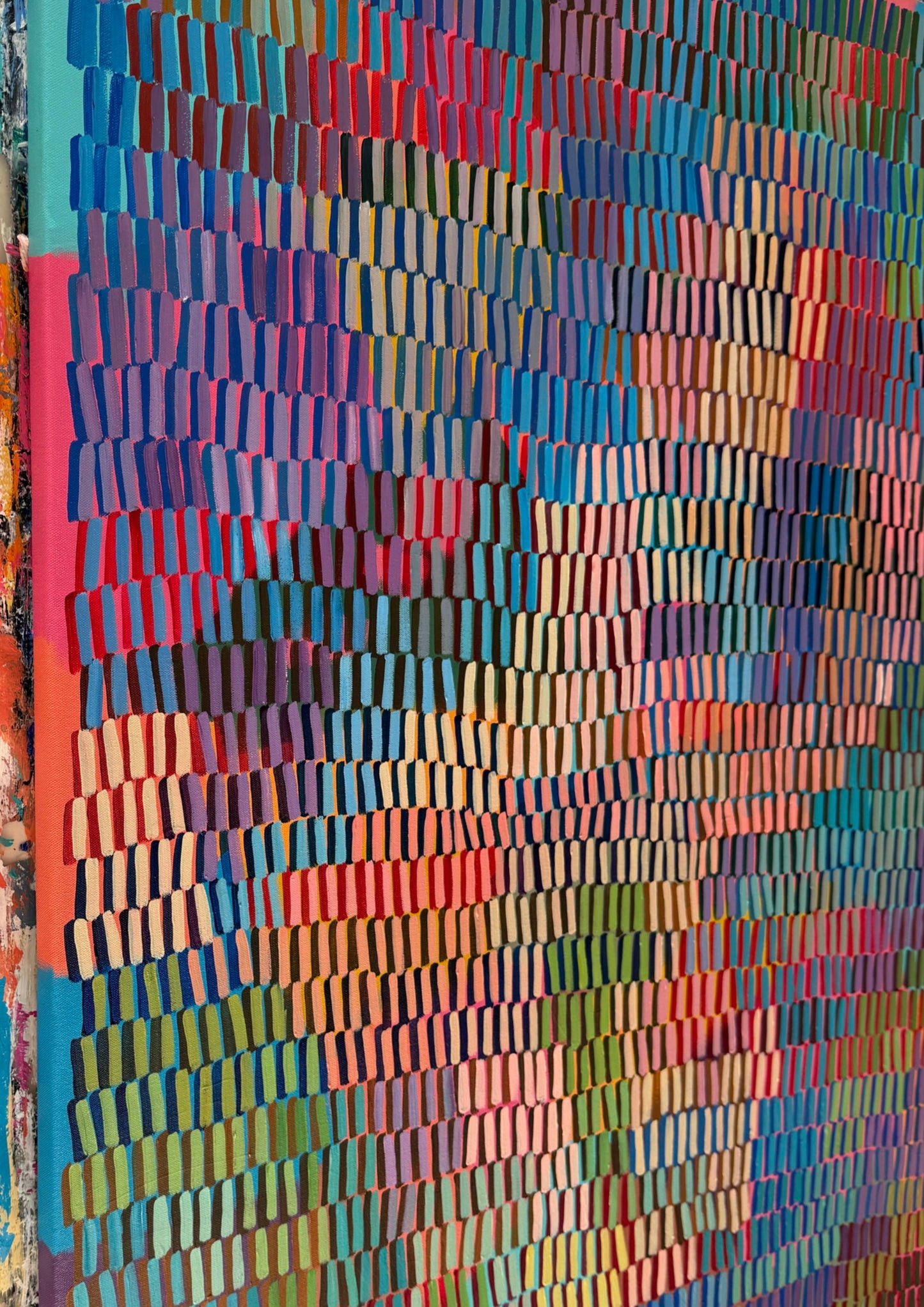 Since I found you | 36" x 48" | Acrylic on canvas