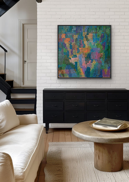 Flourish | 48" x 48" | Acrylic on canvas