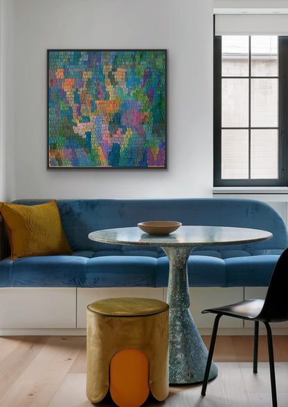 Flourish | 48" x 48" | Acrylic on canvas