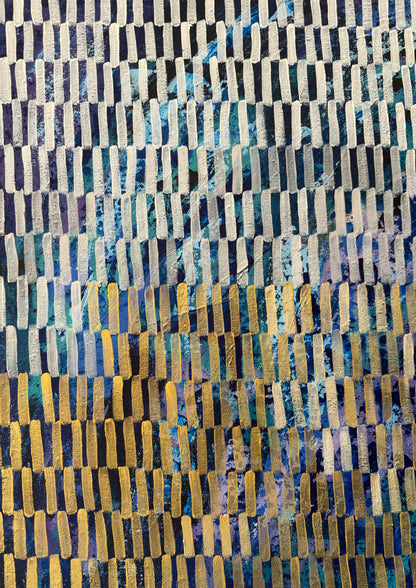 Abundance - 5 | 36" x 60" | Acrylic on canvas