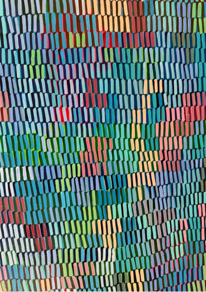 Sway with me | 36" x 36" | Acrylic on canvas