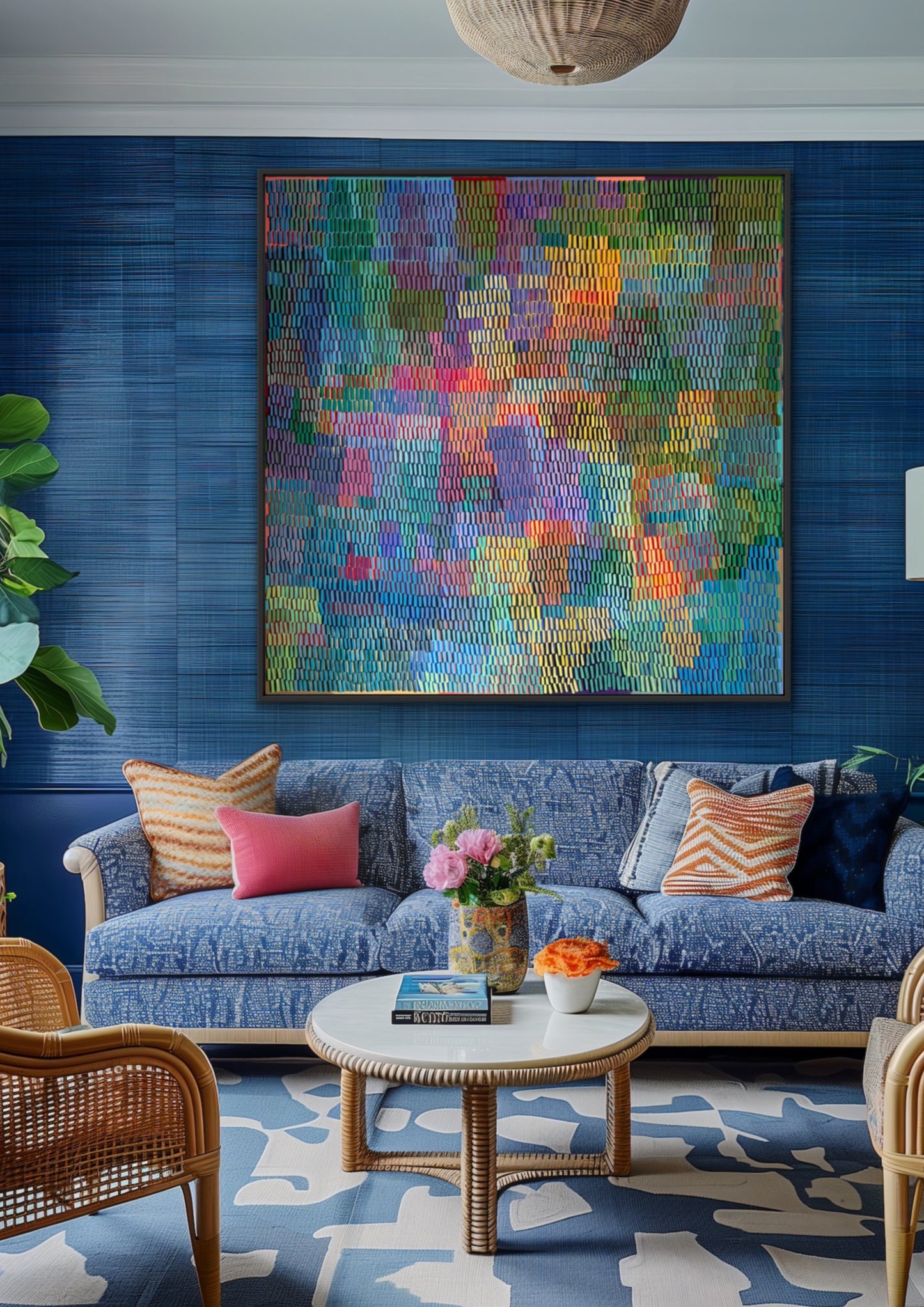 Nurture | 60" x 60" | Acrylic on canvas