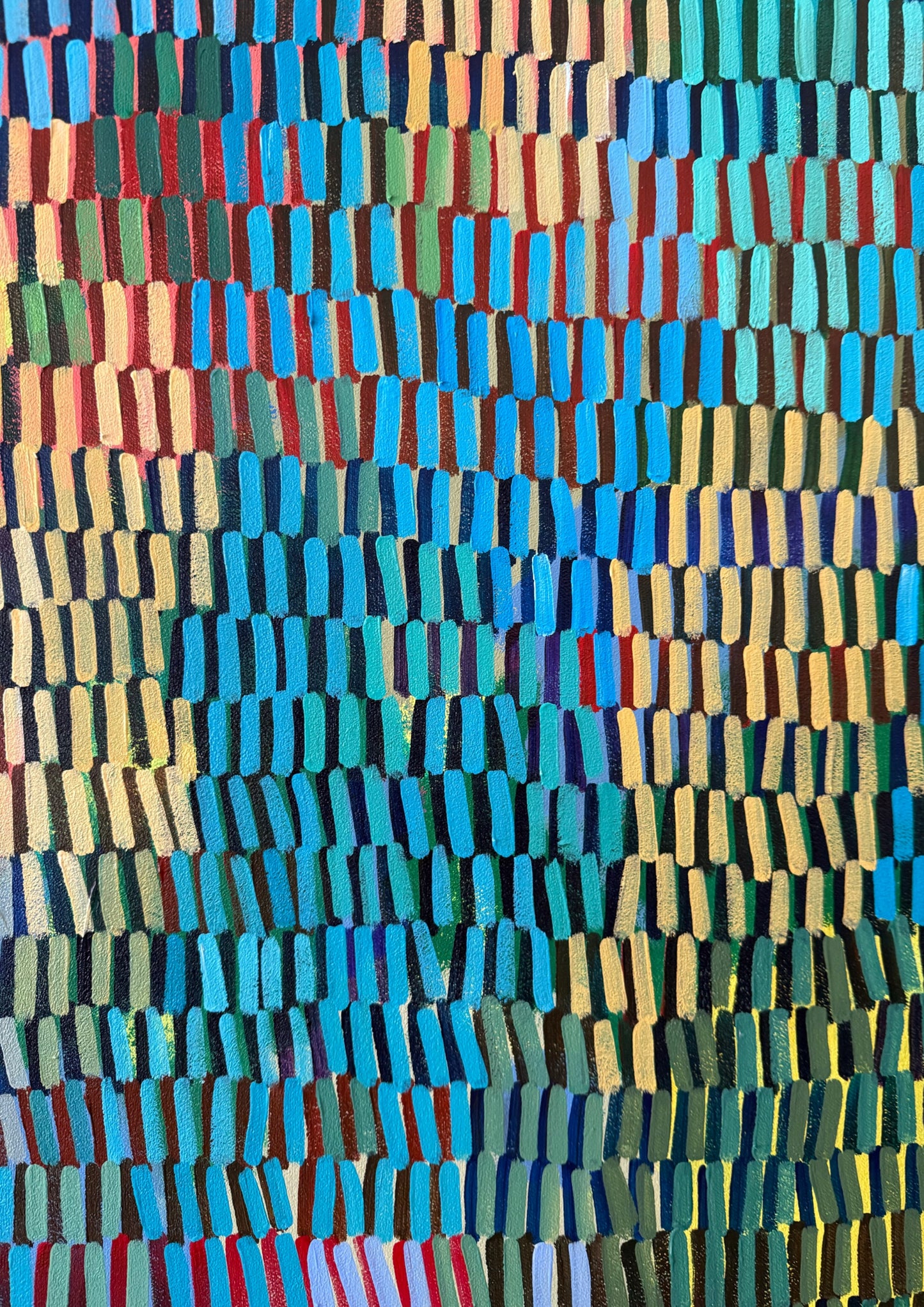 Interconnected | 60" x 36" | Acrylic on canvas