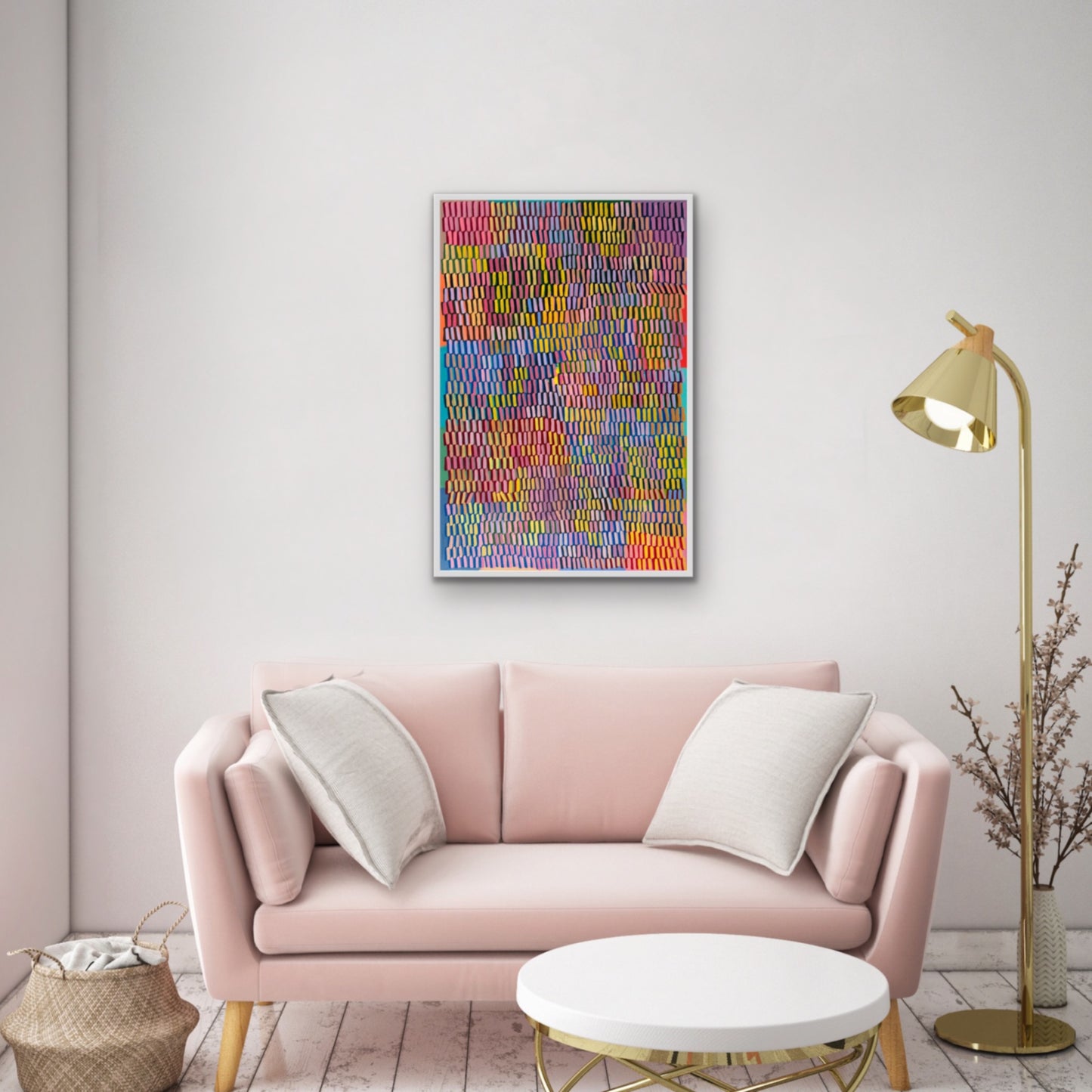 Glow of life | 24" x 36" | Acrylic on canvas