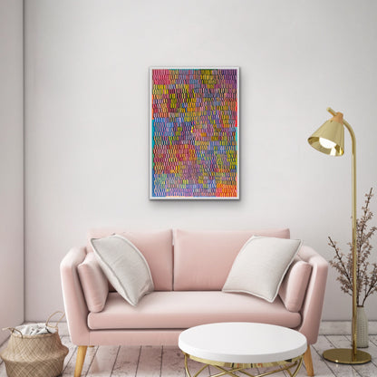 Glow of life | 24" x 36" | Acrylic on canvas