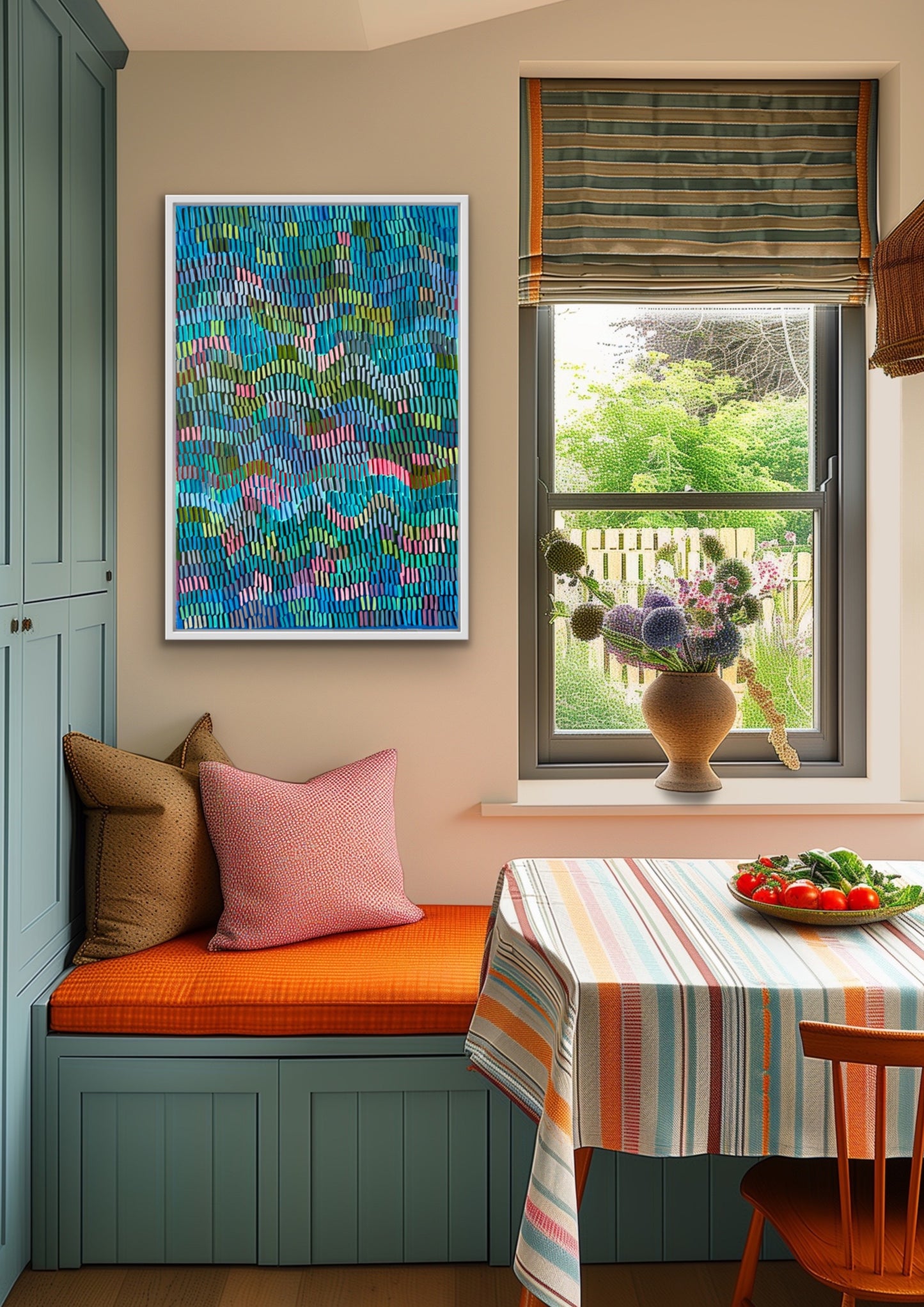 Little moments of joy | 24" x 36" | Acrylic on canvas