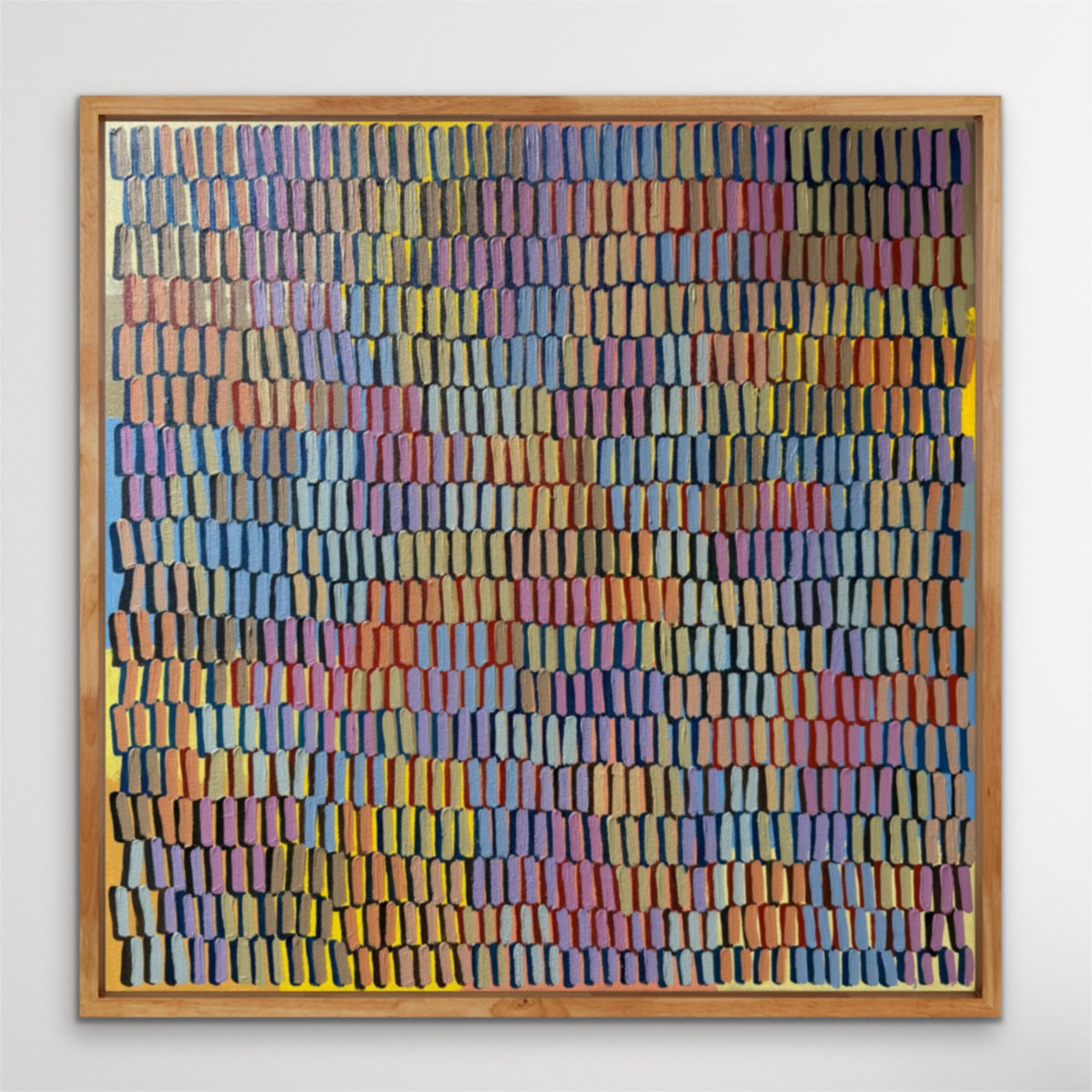 Calm Rhythm | 20" x 20" | Acrylic on canvas