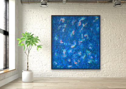 Oceanic beauty | 60" x 72" | Acrylic on canvas