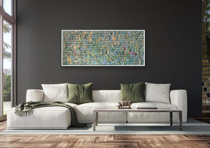 Green Meadow | 60" x 24" | Acrylic on Canvas