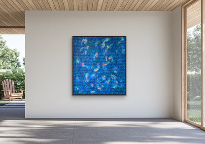 Oceanic beauty | 60" x 72" | Acrylic on canvas