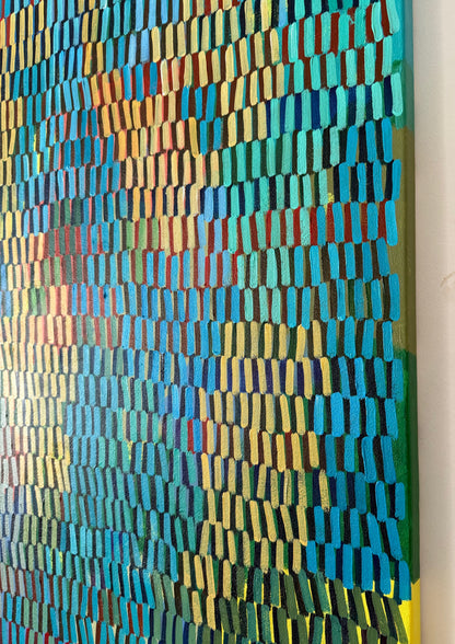 Interconnected | 60" x 36" | Acrylic on canvas