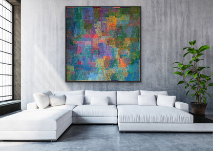 Nurture | 60" x 60" | Acrylic on canvas
