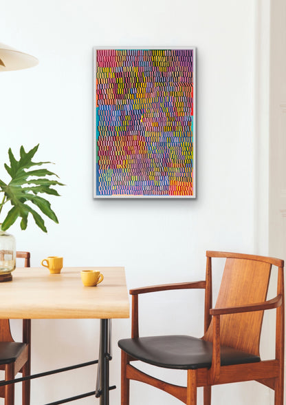 Glow of life | 24" x 36" | Acrylic on canvas