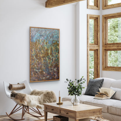 Abundance - 5 | 36" x 60" | Acrylic on canvas