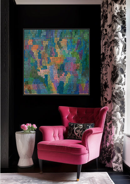 Flourish | 48" x 48" | Acrylic on canvas