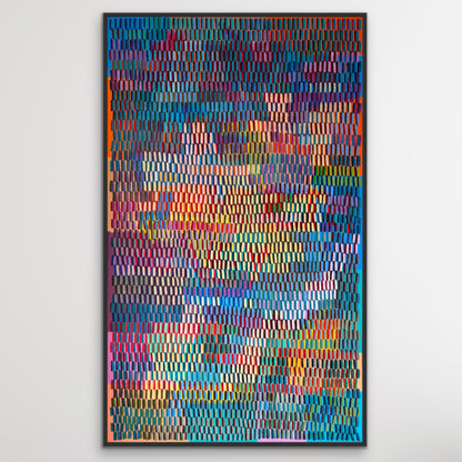 Every moment to live | 36" x 60" | Acrylic on canvas