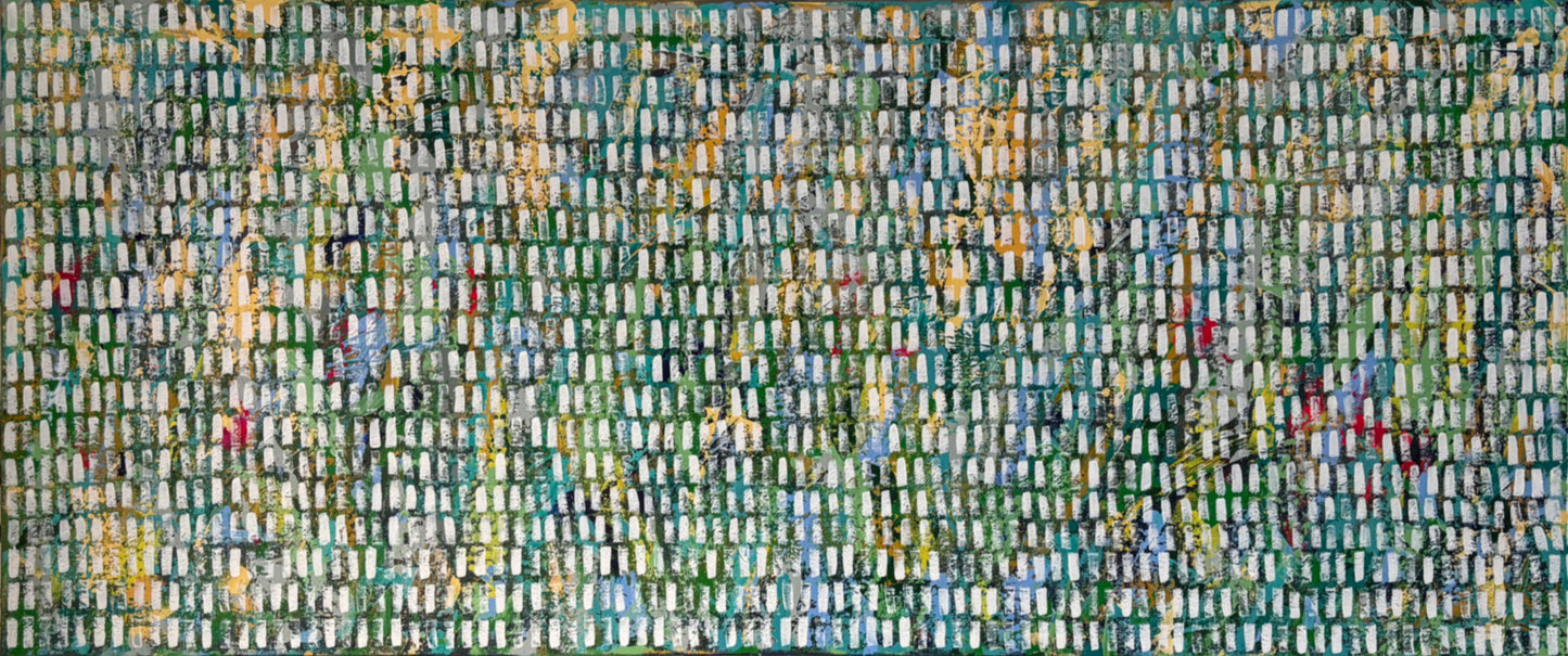 Green Meadow | 60" x 24" | Acrylic on Canvas