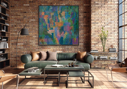 Flourish | 48" x 48" | Acrylic on canvas