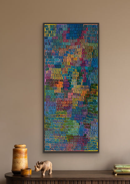 Up high Soar the Sky | 24" x 60" | Acrylic on Canvas