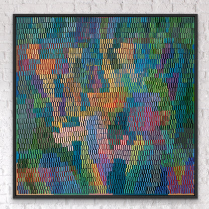 Flourish | 48" x 48" | Acrylic on canvas