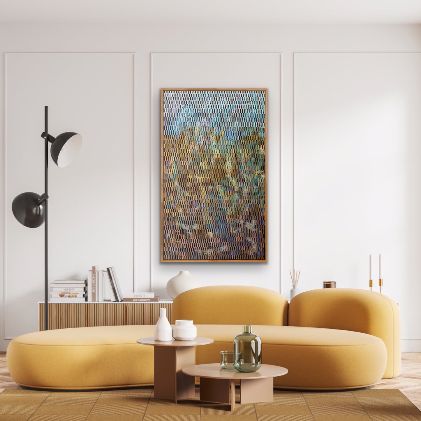 Abundance - 5 | 36" x 60" | Acrylic on canvas