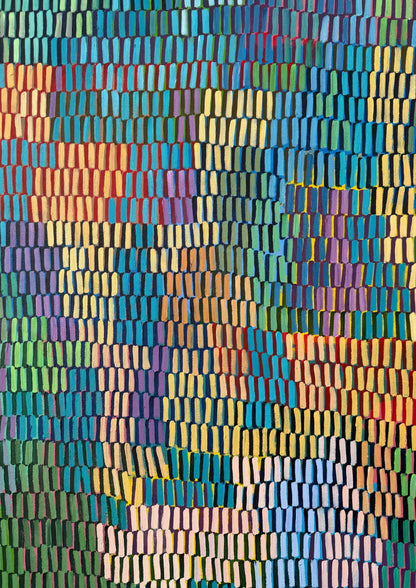 Flourish | 48" x 48" | Acrylic on canvas