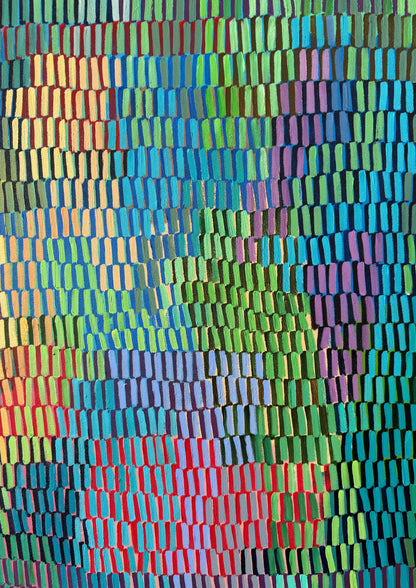 Flourish | 48" x 48" | Acrylic on canvas