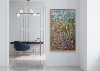 Abundance - 5 | 36" x 60" | Acrylic on canvas