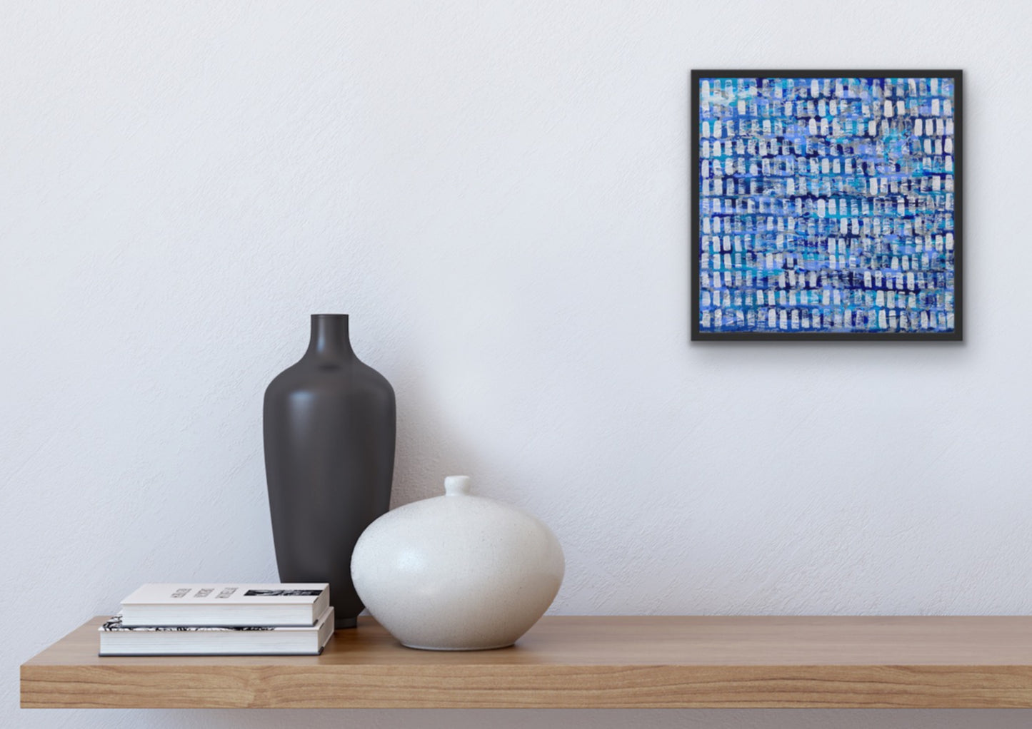 True Blue | 12" x 12" | Acrylic on canvas