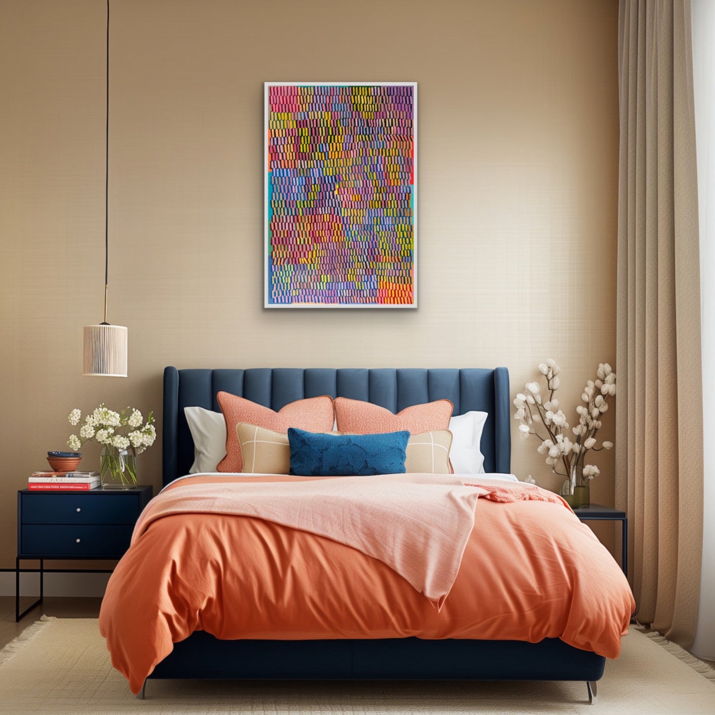 Glow of life | 24" x 36" | Acrylic on canvas