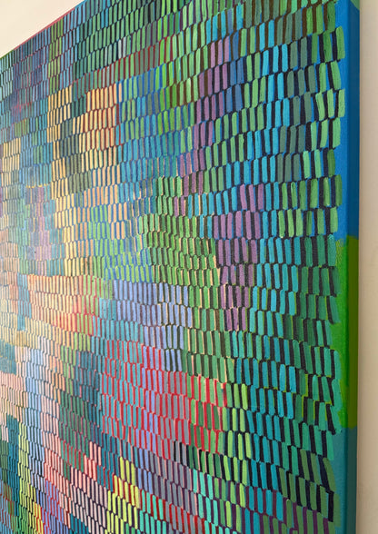 Flourish | 48" x 48" | Acrylic on canvas