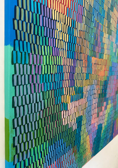Flourish | 48" x 48" | Acrylic on canvas