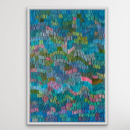 Little moments of joy | 24" x 36" | Acrylic on canvas