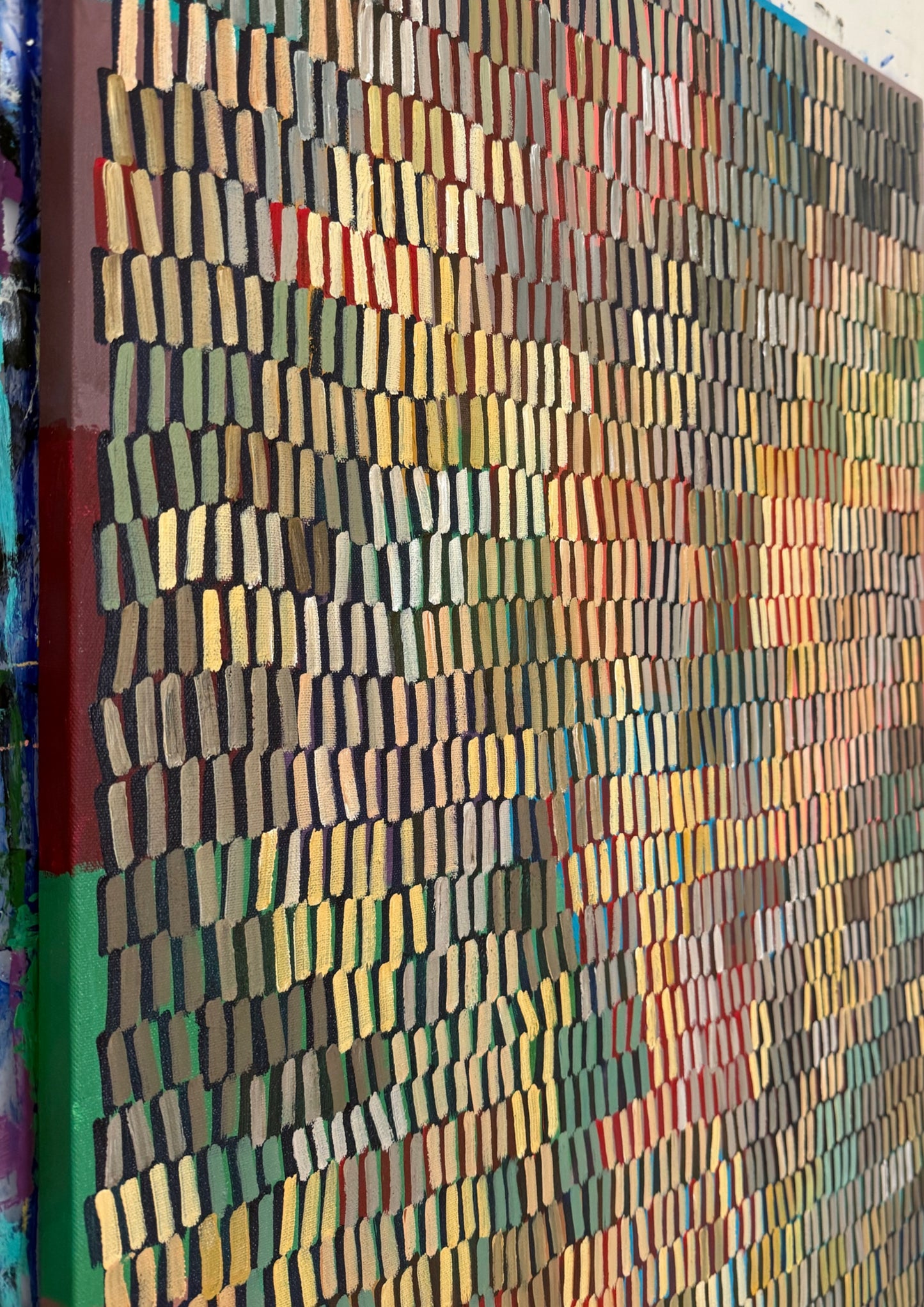 Wishful road | 24" x 36" | Acrylic on canvas
