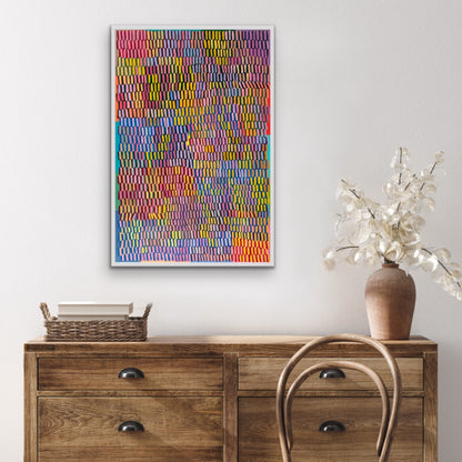 Glow of life | 24" x 36" | Acrylic on canvas