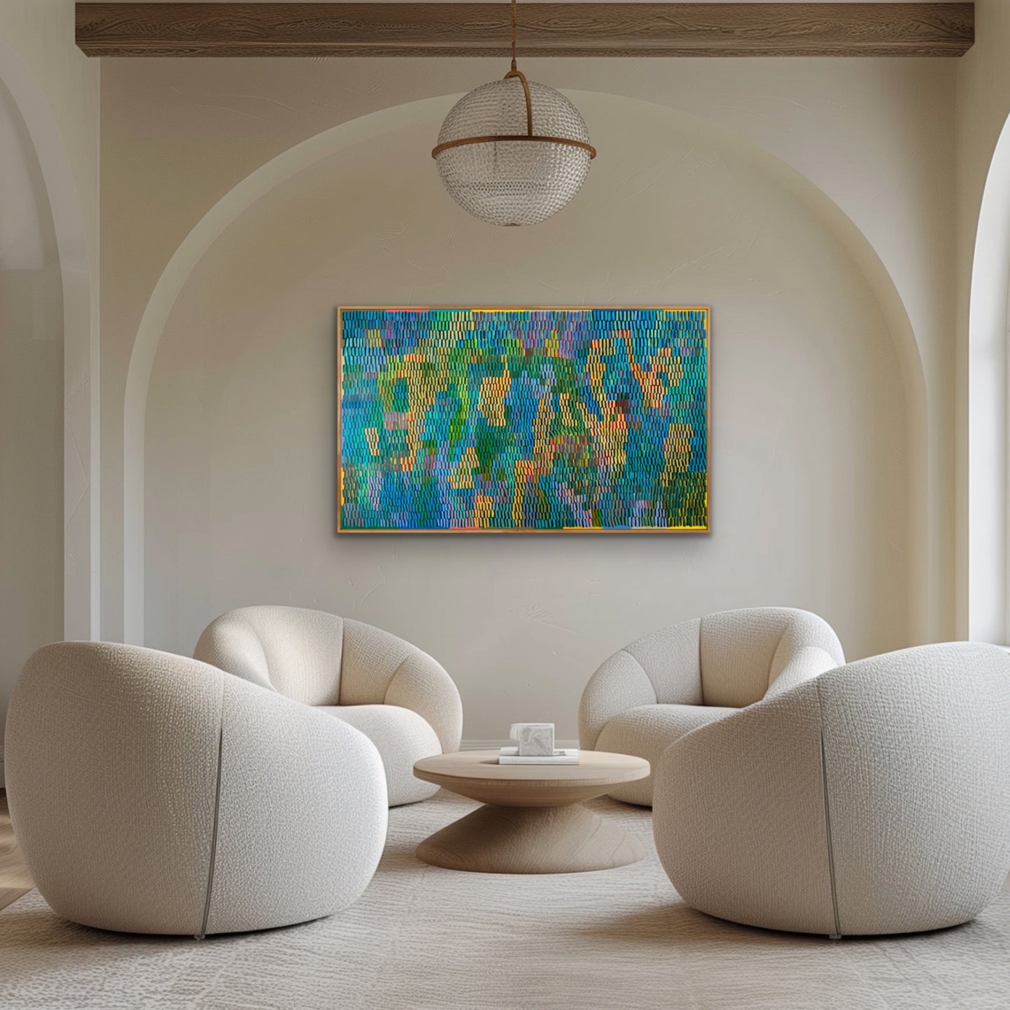 Interconnected | 60" x 36" | Acrylic on canvas
