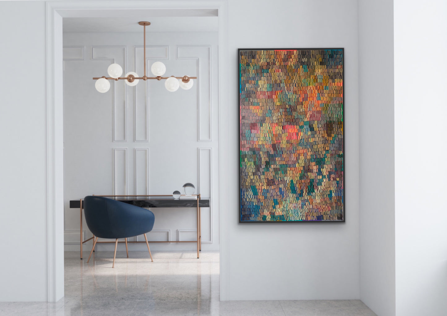 Celebrating life | 36" x 60" | Acrylic on canvas