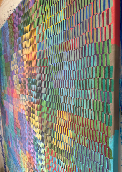 Nurture | 60" x 60" | Acrylic on canvas