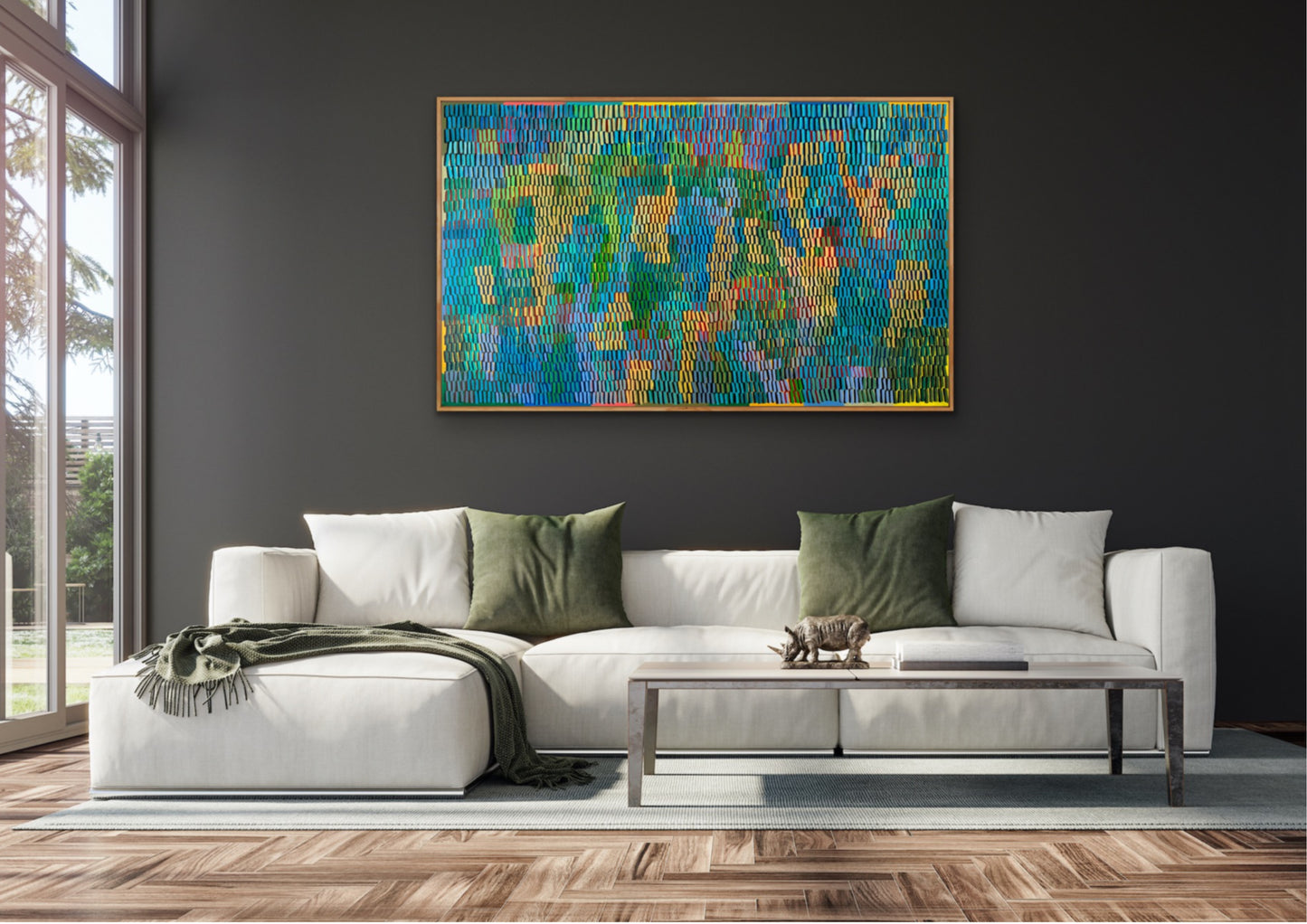 Interconnected | 60" x 36" | Acrylic on canvas