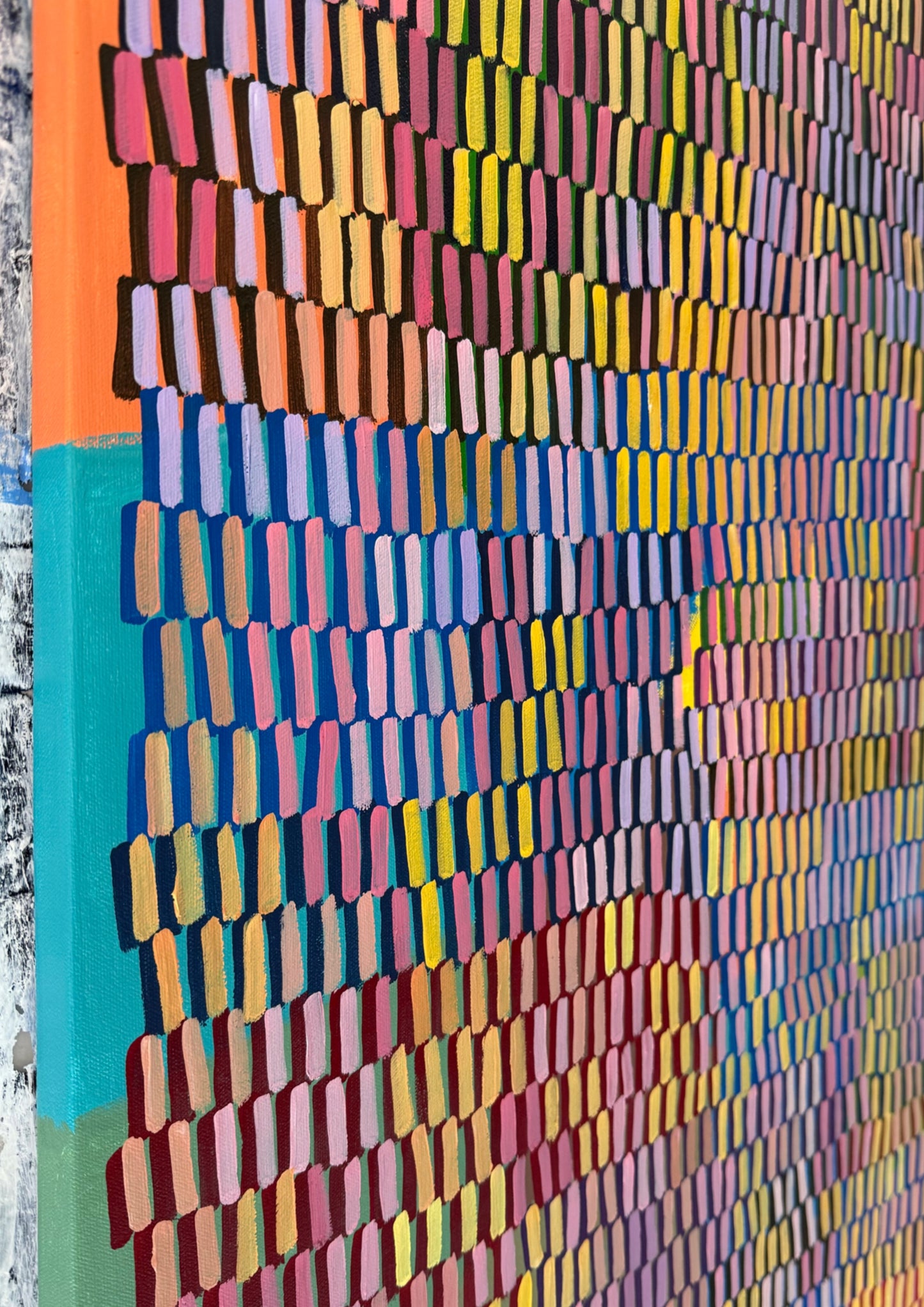 Glow of life | 24" x 36" | Acrylic on canvas